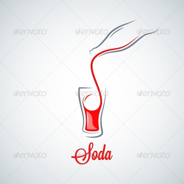 GraphicRiver Soda Bottle Splash Background 8621775 GraphicRiver Soda Bottle Splash Background 8621775
