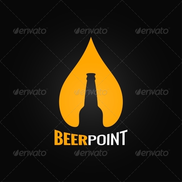 GraphicRiver Beer Bottle Drop Design 8621777 GraphicRiver Beer Bottle Drop Design 8621777