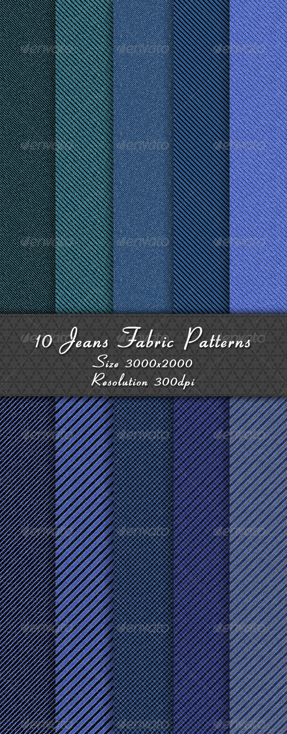 GraphicRiver 10 Jeans Fabric Patterns 8623500 GraphicRiver 10 Jeans Fabric Patterns 8623500