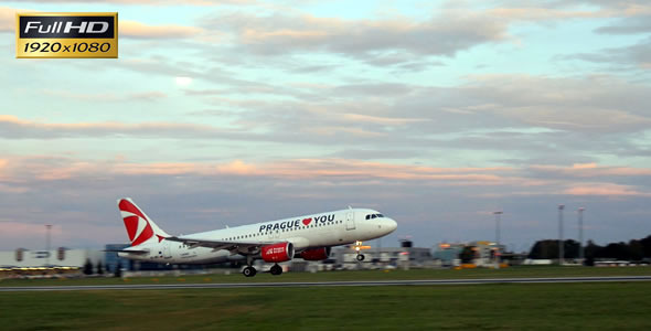 Plane Landing 1 Plane Landing 1