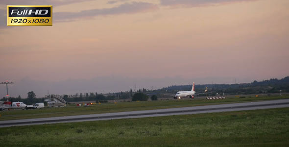 Airplane After Landing Airplane After Landing