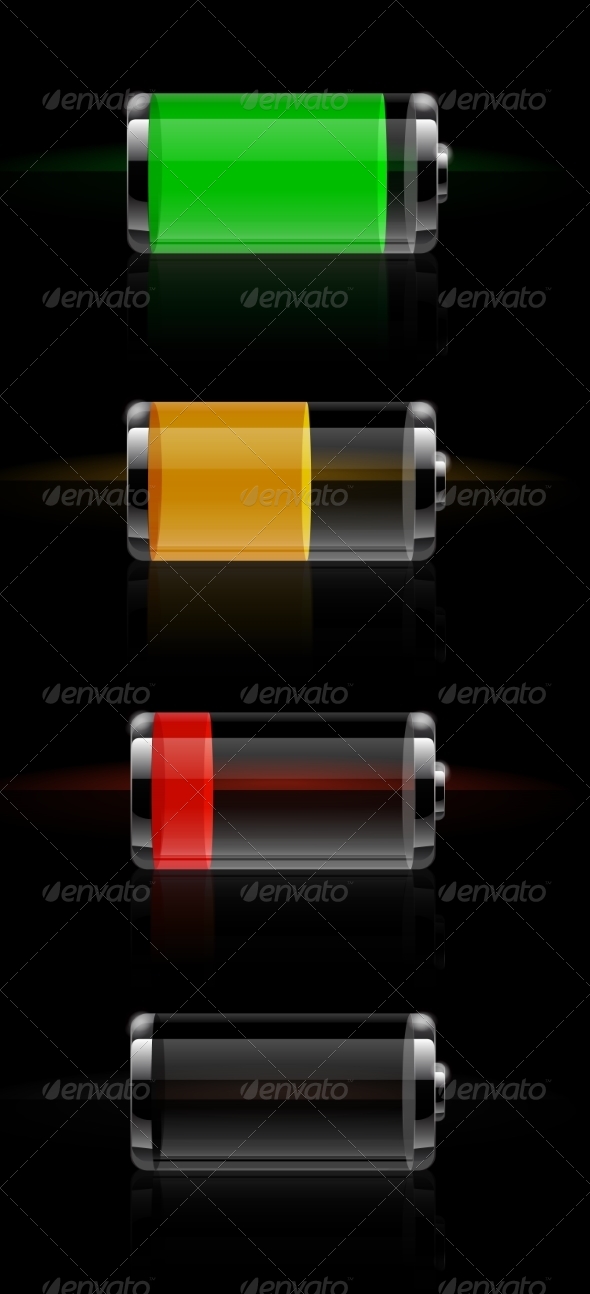 GraphicRiver Glossy Transparent Battery Level Indicator 8625843 GraphicRiver Glossy Transparent Battery Level Indicator 8625843