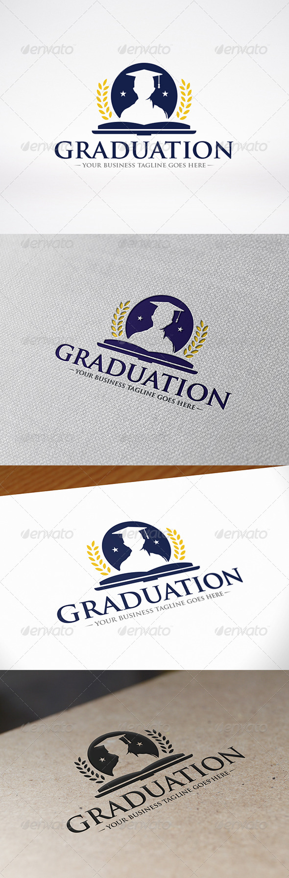 GraphicRiver University Graduation Logo Template 8626072 GraphicRiver University Graduation Logo Template 8626072