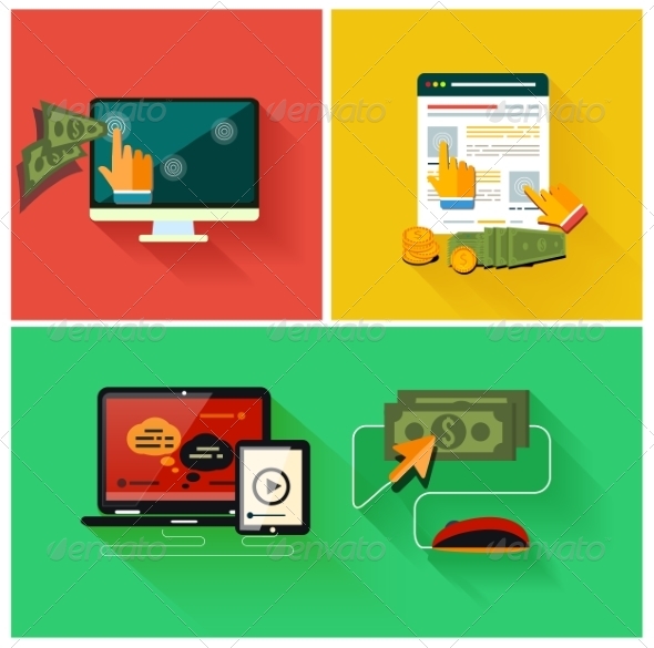 GraphicRiver Pay Per Click Concept 8626132 GraphicRiver Pay Per Click Concept 8626132