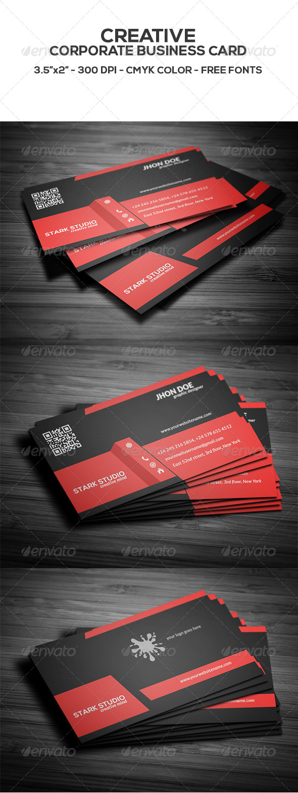 GraphicRiver Creative Business Card 8626645 GraphicRiver Creative Business Card 8626645