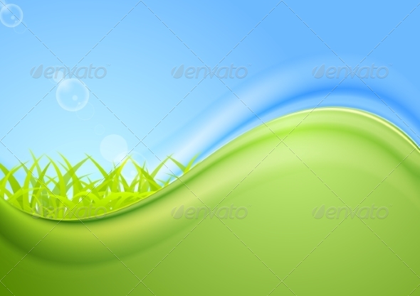 GraphicRiver Bright Summer Wavy Background 8630936 GraphicRiver Bright Summer Wavy Background 8630936