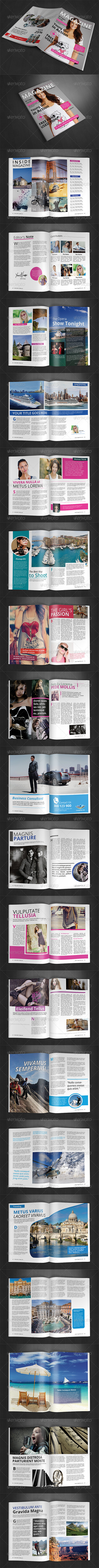 GraphicRiver A4 Magazine Template Vol 5 8631379 GraphicRiver A4 Magazine Template Vol 5 8631379