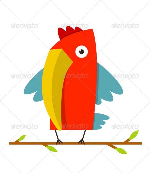 GraphicRiver Toucan Bird with Big Beak Standing 8632491 GraphicRiver Toucan Bird with Big Beak Standing 8632491