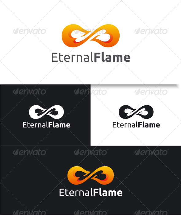 GraphicRiver Eternal Flame Logo 8633291 GraphicRiver Eternal Flame Logo 8633291