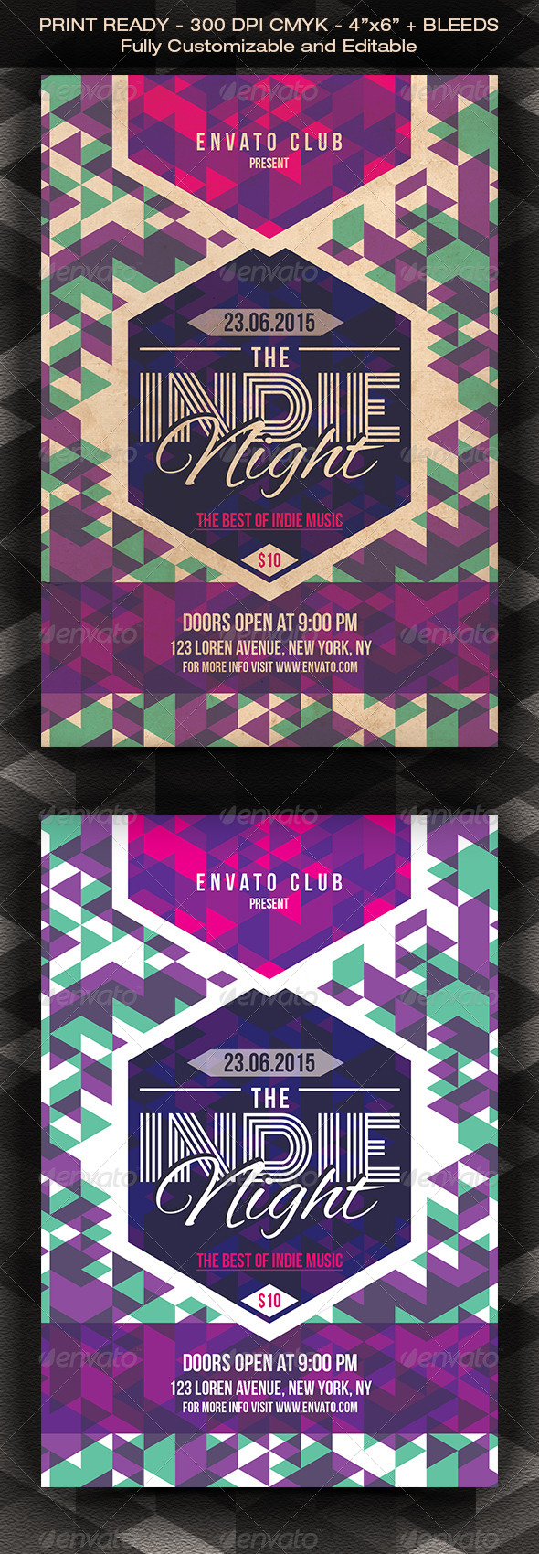 Indie Flyer / Poster 01 (Clubs & Parties)