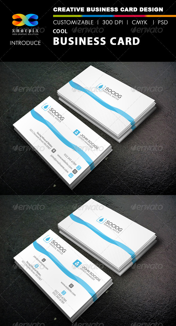 Cool Business Card (Corporate)