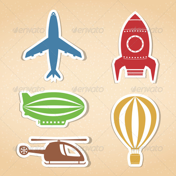 GraphicRiver Air Transport Icons 8636413 GraphicRiver Air Transport Icons 8636413