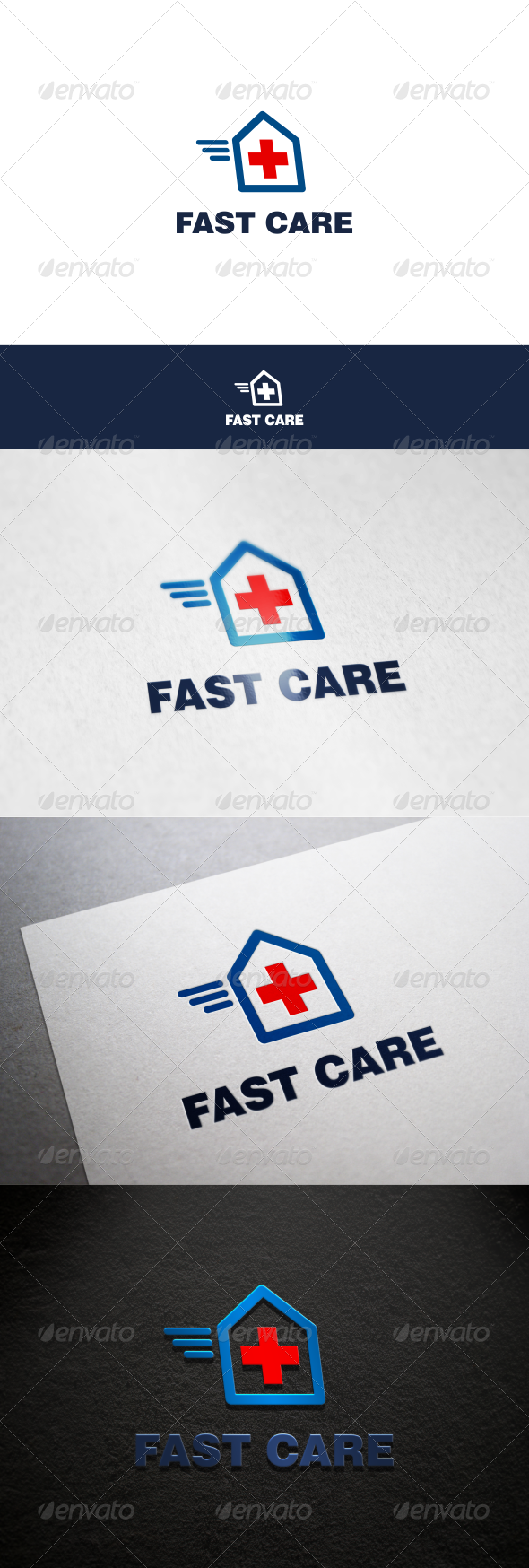 GraphicRiver Fast Care Logo 8636930 GraphicRiver Fast Care Logo 8636930