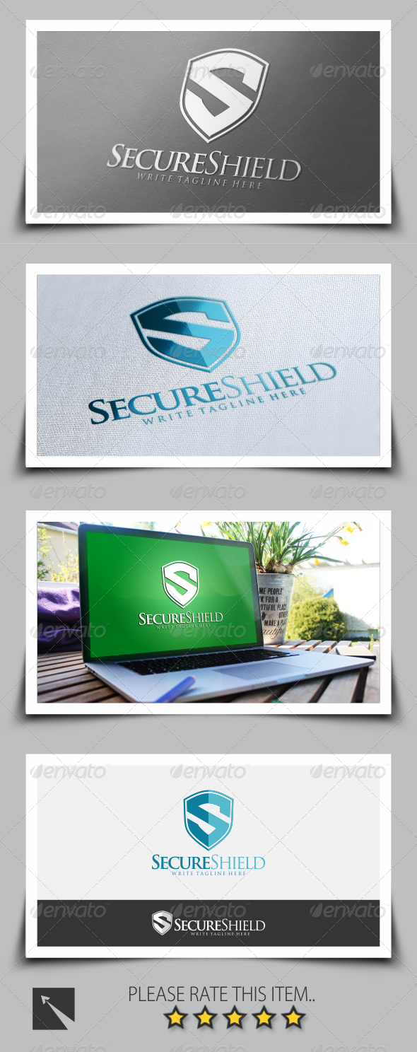 GraphicRiver Secure Shield Letter S Logo Template 8637100 GraphicRiver Secure Shield Letter S Logo Template 8637100