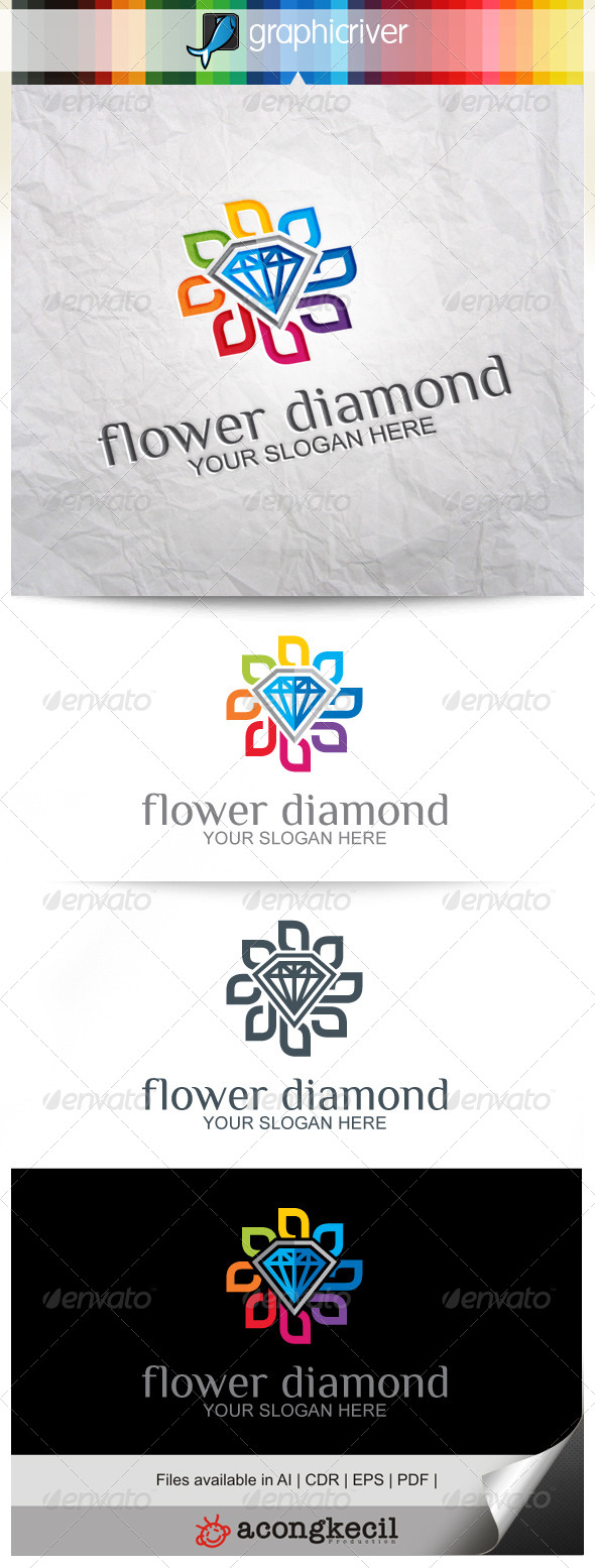 GraphicRiver Flower Diamond V.2 8639205 GraphicRiver Flower Diamond V.2 8639205