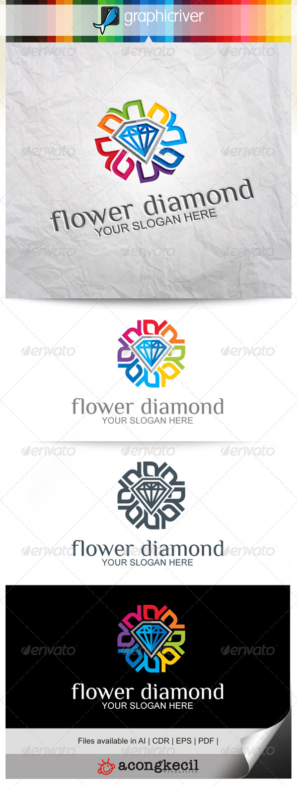 GraphicRiver Flower Diamond V.3 8639240 GraphicRiver Flower Diamond V.3 8639240