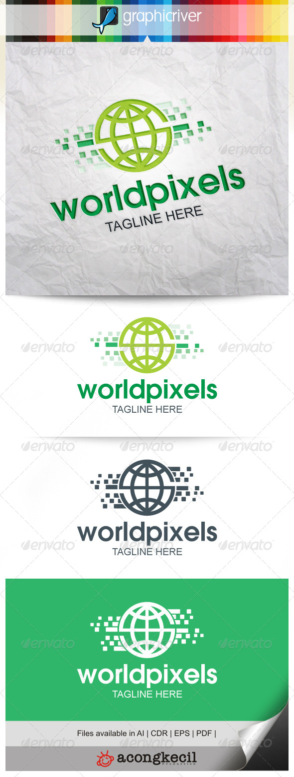 GraphicRiver World Pixels V.3 8639539 GraphicRiver World Pixels V.3 8639539