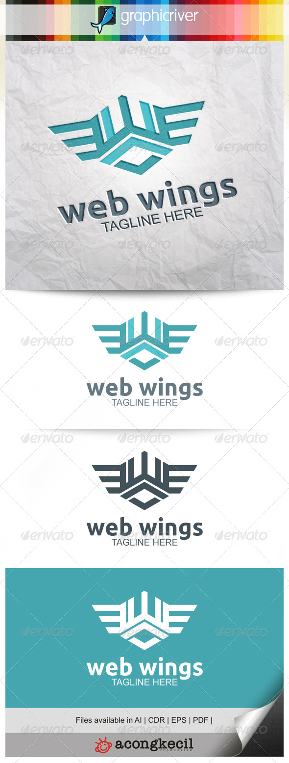 GraphicRiver Web Wings 8639549 GraphicRiver Web Wings 8639549
