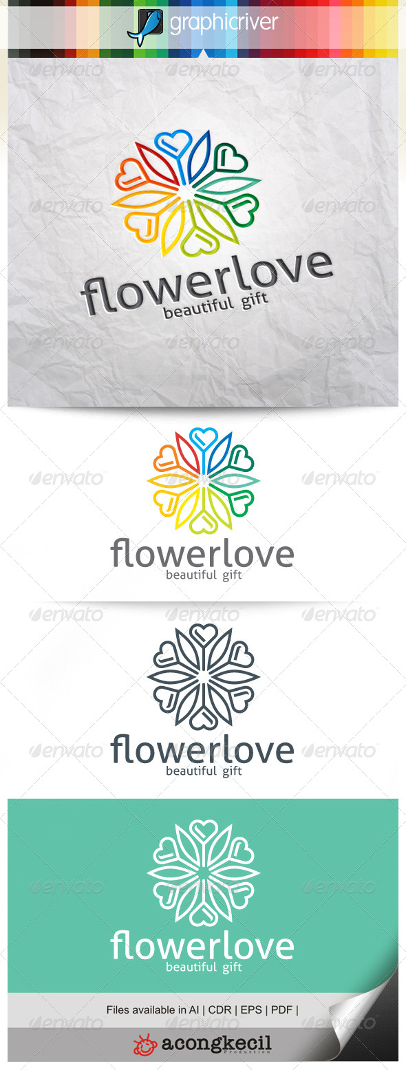 GraphicRiver Flower Love V.5 8639574 GraphicRiver Flower Love V.5 8639574