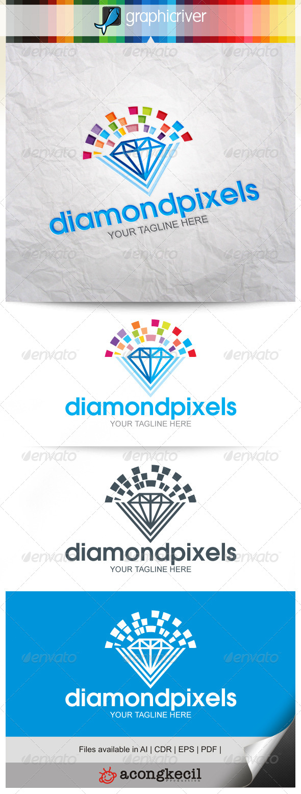 GraphicRiver Diamond Pixels 8639592 GraphicRiver Diamond Pixels 8639592