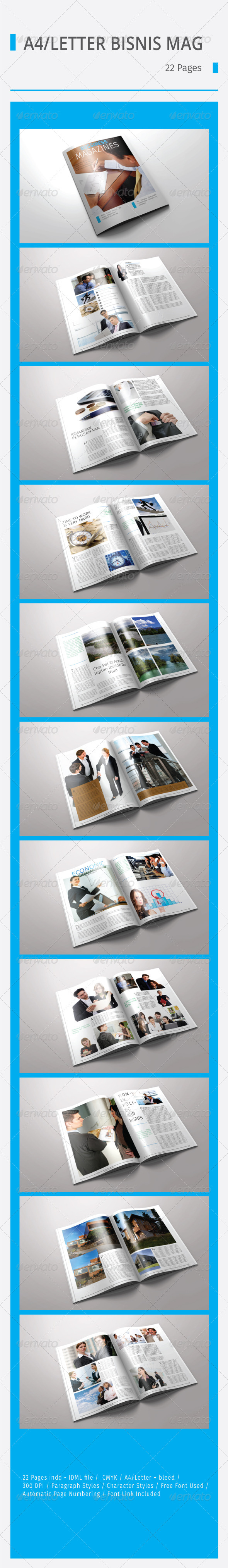 GraphicRiver A4 Letter Bussiness Magazines 8640257 GraphicRiver A4 Letter Bussiness Magazines 8640257