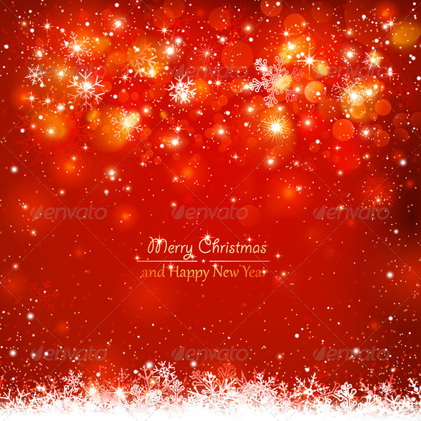 GraphicRiver Christmas Red Background 8640496 GraphicRiver Christmas Red Background 8640496