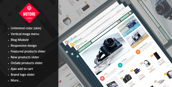 MOTORO - Digital Responsive Magento Theme