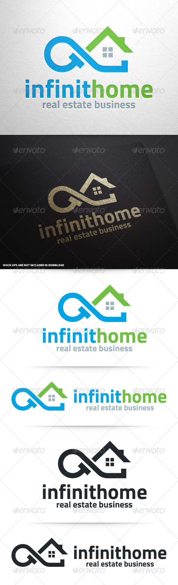 GraphicRiver Infinity Home Logo Template 8640693 GraphicRiver Infinity Home Logo Template 8640693
