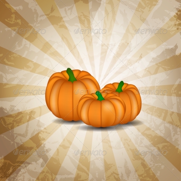GraphicRiver Orange Pumpkin Background Vector Illustration 8641033 GraphicRiver Orange Pumpkin Background Vector Illustration 8641033