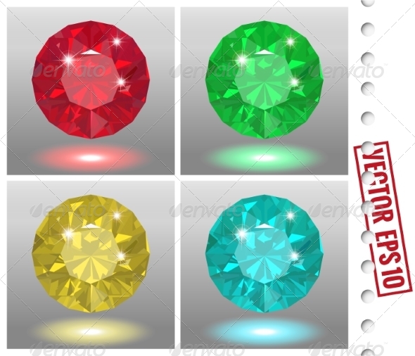 GraphicRiver Jewels Set 8641249 GraphicRiver Jewels Set 8641249