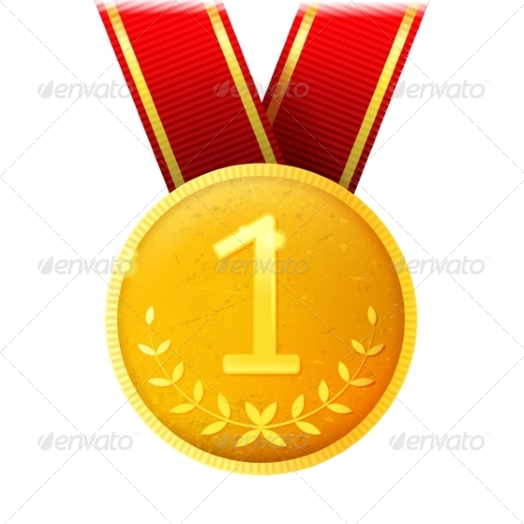 GraphicRiver Golden Medal 8642413 GraphicRiver Golden Medal 8642413