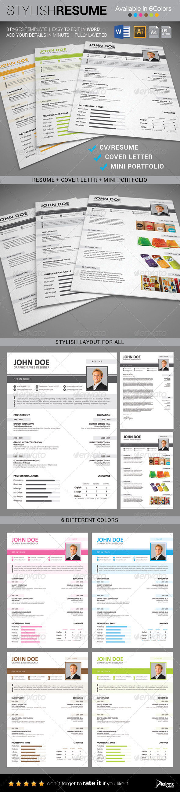 Resume - CV Template (Resumes)