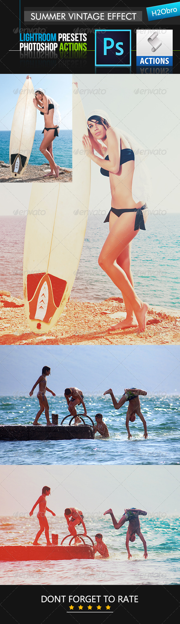 GraphicRiver Summer Vintage Effect 8638378 GraphicRiver Summer Vintage Effect 8638378