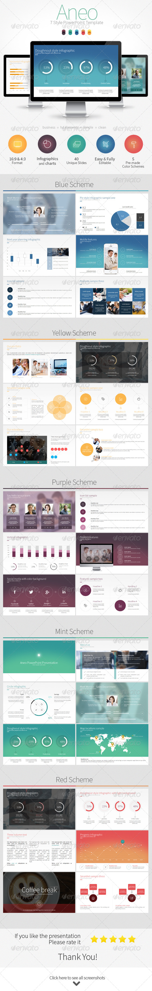 GraphicRiver Aneo 7 Style PowerPoint Template 8637237 GraphicRiver Aneo 7 Style PowerPoint Template 8637237
