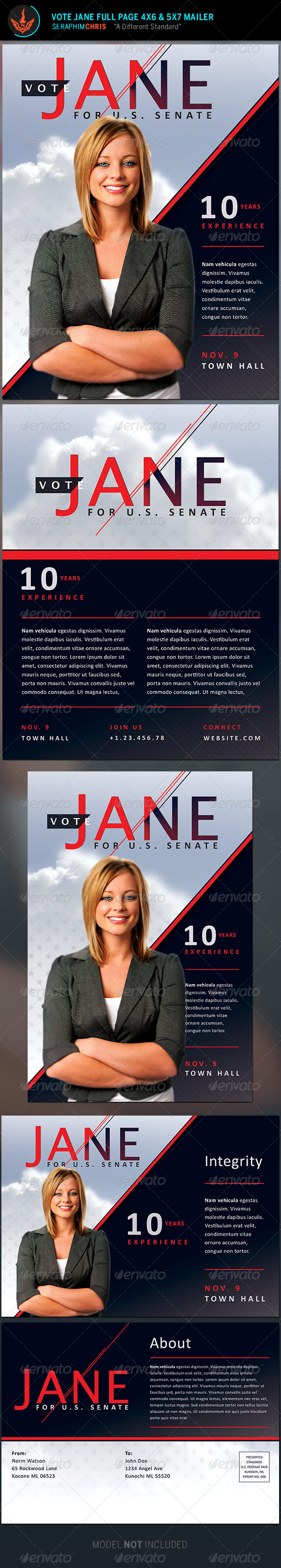 GraphicRiver Jane Political Flyer and Mailer Template 8645127 GraphicRiver Jane Political Flyer and Mailer Template 8645127