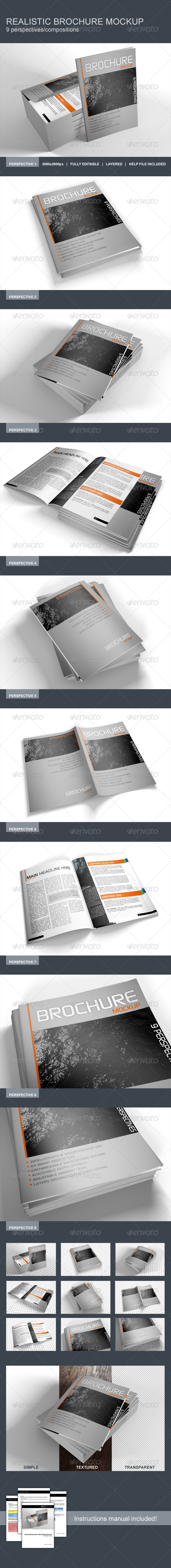 GraphicRiver Realistic Brochure Booklet Magazine Mockup 8645814 GraphicRiver Realistic Brochure Booklet Magazine Mockup 8645814