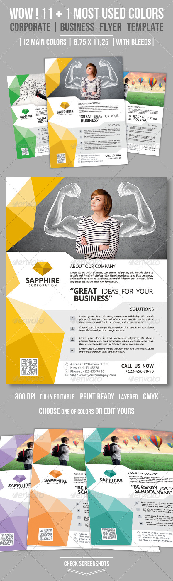 GraphicRiver Clean Corporate Business Flyer Vol 02 8645833 GraphicRiver Clean Corporate Business Flyer Vol 02 8645833