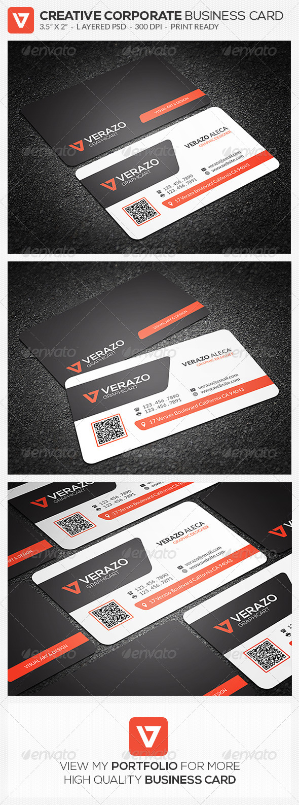 GraphicRiver Creative Corporate Business Card 56 8646594 GraphicRiver Creative Corporate Business Card 56 8646594