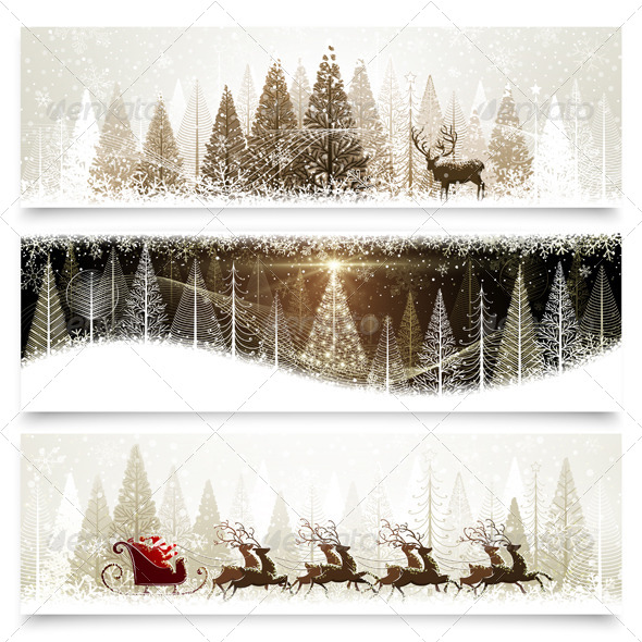 GraphicRiver Christmas Banners 8647924 GraphicRiver Christmas Banners 8647924