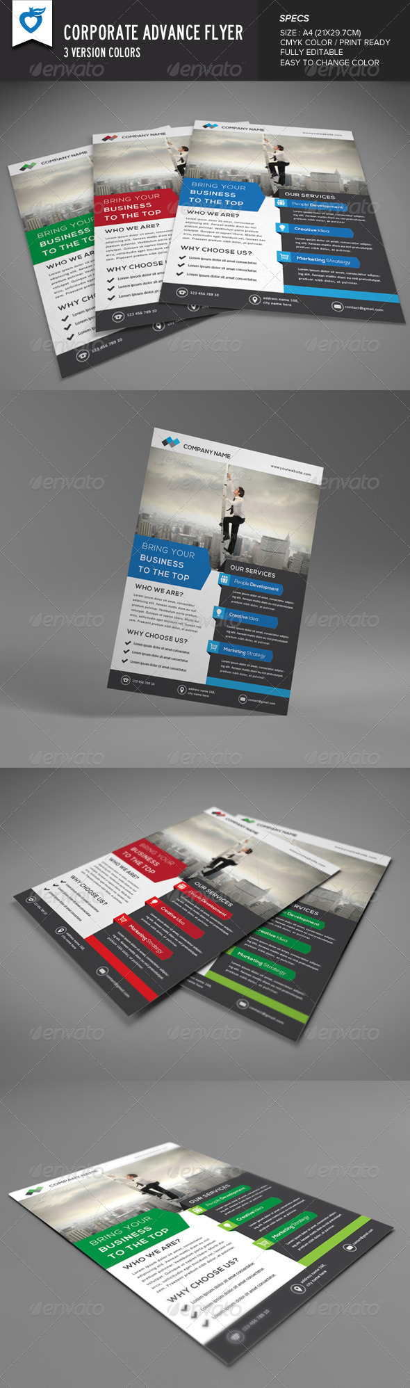 GraphicRiver Corporate Advance Flyer 8654497 GraphicRiver Corporate Advance Flyer 8654497