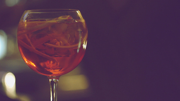 Barman Makes a Cocktail Barman Makes a Cocktail