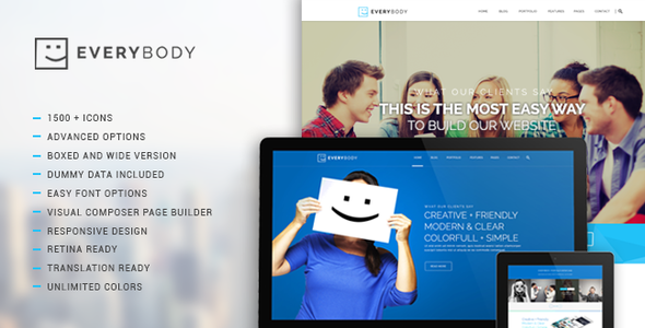 ThemeForest Everybody Creative Multi-Purpose Wordpress Theme 8540151 ThemeForest Everybody Creative Multi-Purpose Wordpress Theme 8540151