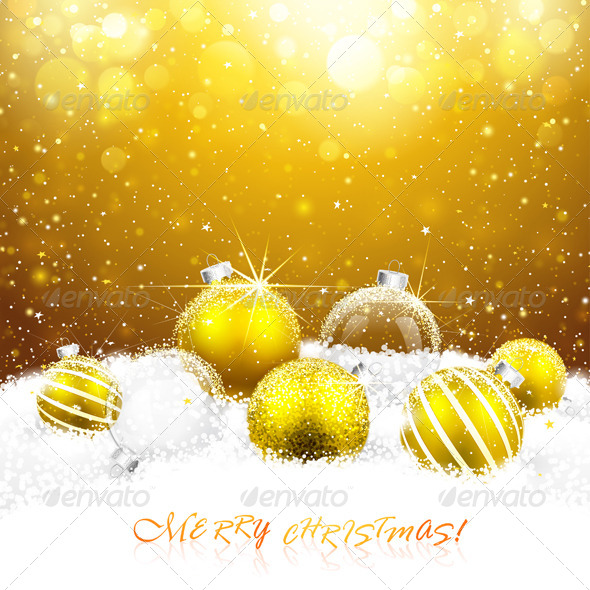 Yellow Christmas Ornament Balls » Dondrup.com