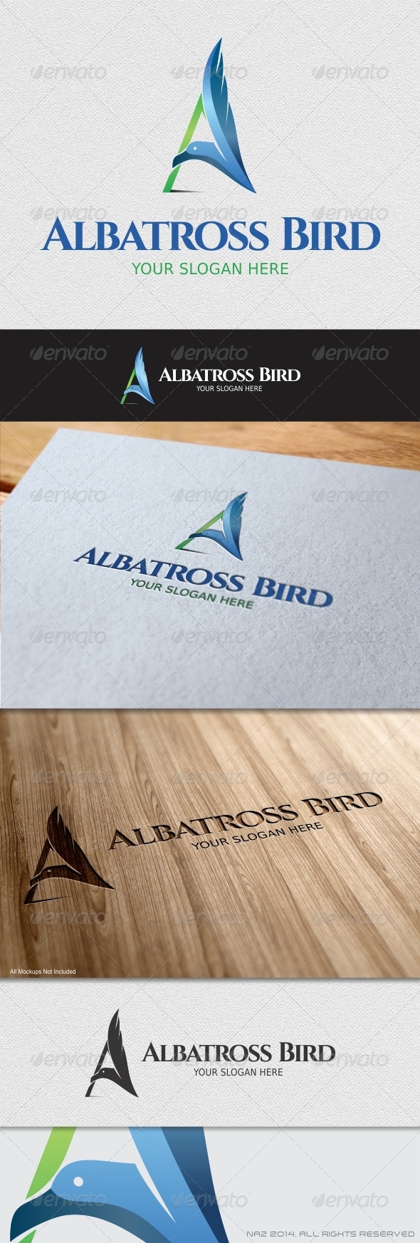 GraphicRiver Albatross Bird Logo 8646648 GraphicRiver Albatross Bird Logo 8646648