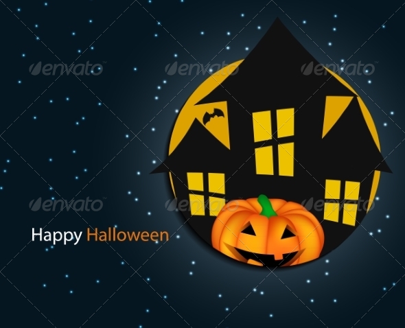 GraphicRiver Halloween Background with Pumpkin 8660246 GraphicRiver Halloween Background with Pumpkin 8660246