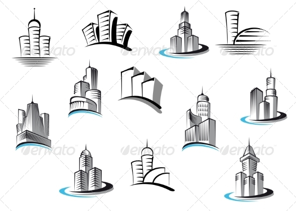 GraphicRiver Office Telecommunication and Residential Building 8661506 GraphicRiver Office Telecommunication and Residential Building 8661506