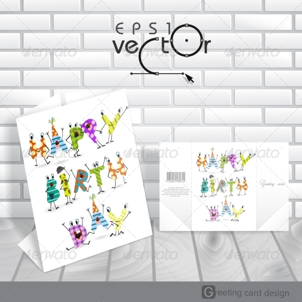 GraphicRiver Greeting Card Design Template 8664290 GraphicRiver Greeting Card Design Template 8664290