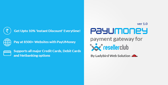 CodeCanyon Payu Money Payment gateway for Reseller Club 8664696 CodeCanyon Payu Money Payment gateway for Reseller Club 8664696