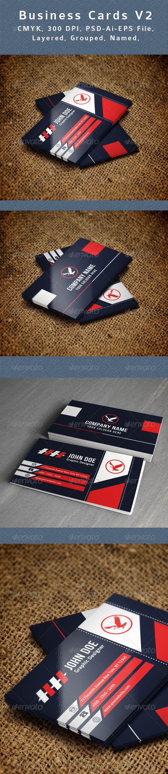 GraphicRiver Creative Business Card V3 8664728 GraphicRiver Creative Business Card V3 8664728