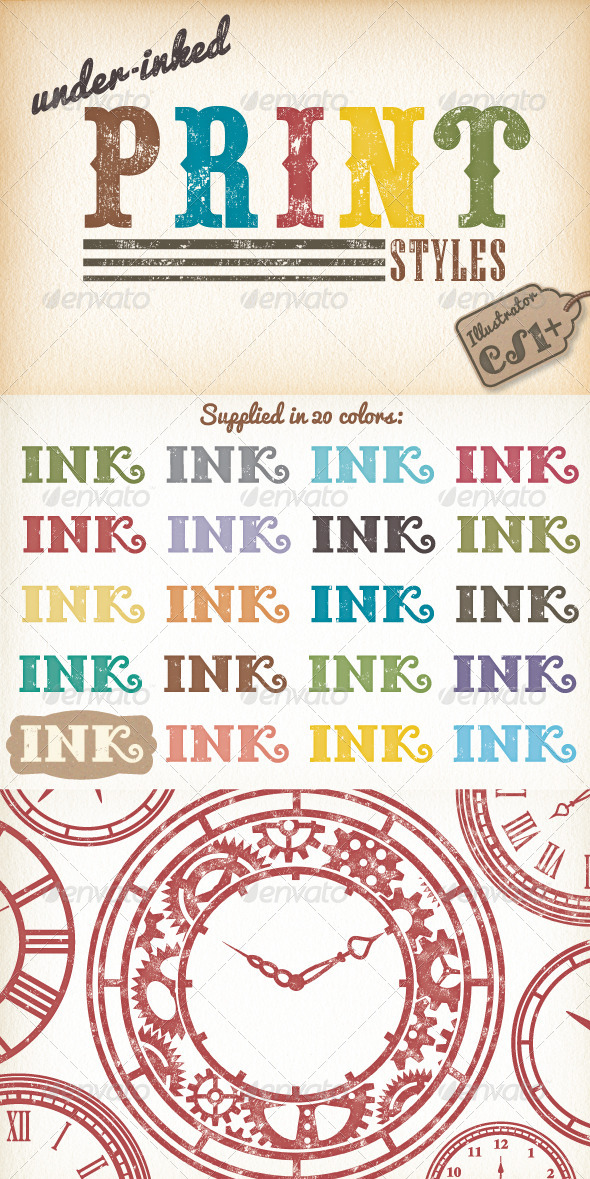 GraphicRiver Under-Inked Print Styles 8675878 GraphicRiver Under-Inked Print Styles 8675878